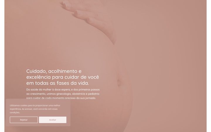 Screenshot of clinicaunevie.com