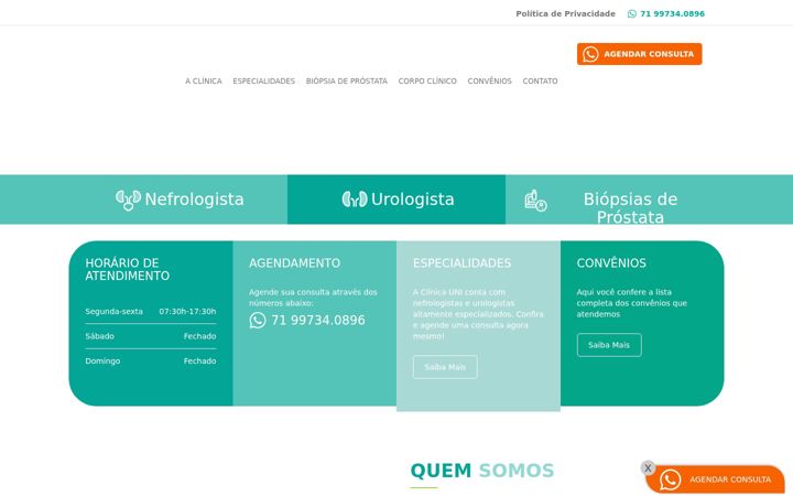 Ekrānuzņēmums no clinicauni.com.br