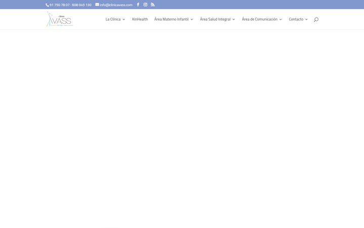 Screenshot of clinicavass.com
