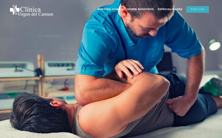 Screenshot of clinicavdc.com