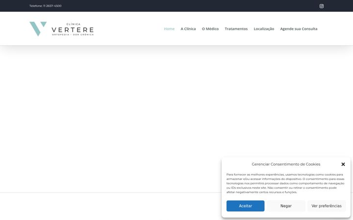 Ekrānuzņēmums no clinicavertere.com.br