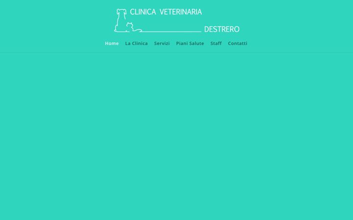 Screenshot of clinicaveterinariadestrero.it