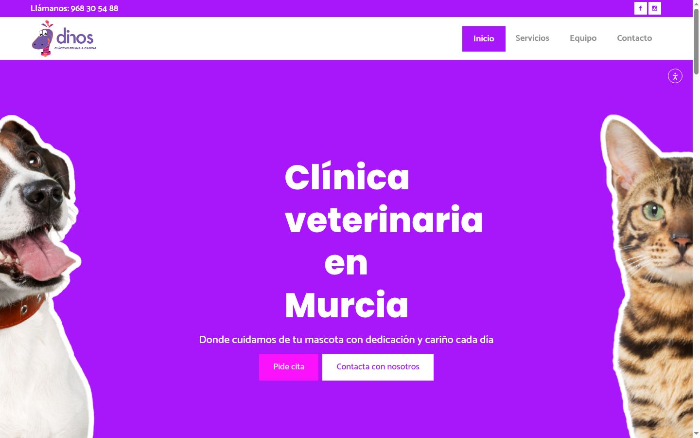 Captura de pantalla del banner de consentimiento mostrado antes de cualquier interacción