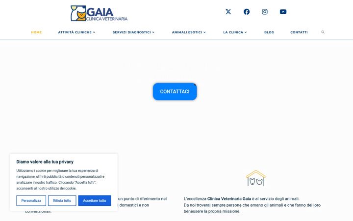 Screenshot of clinicaveterinariagaia.com