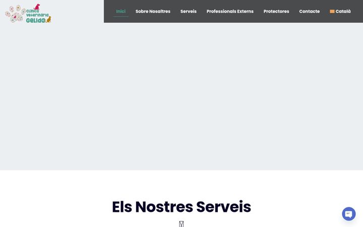 Screenshot of clinicaveterinariagelida.com