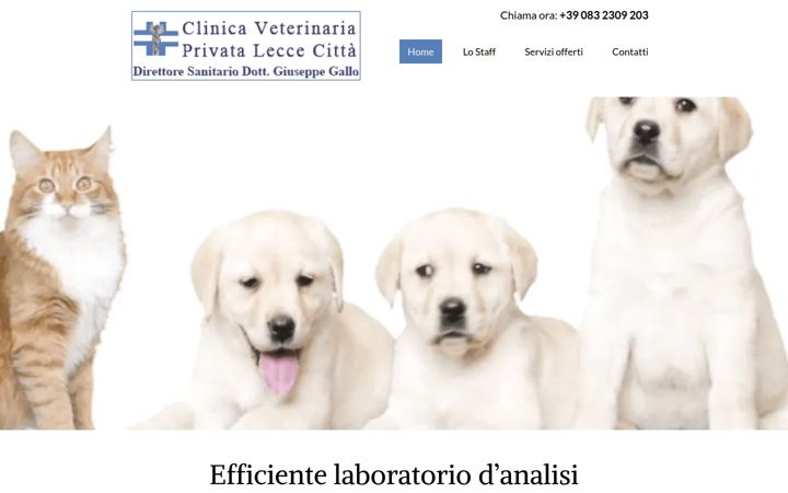 clinicaveterinarialeccecitta.it