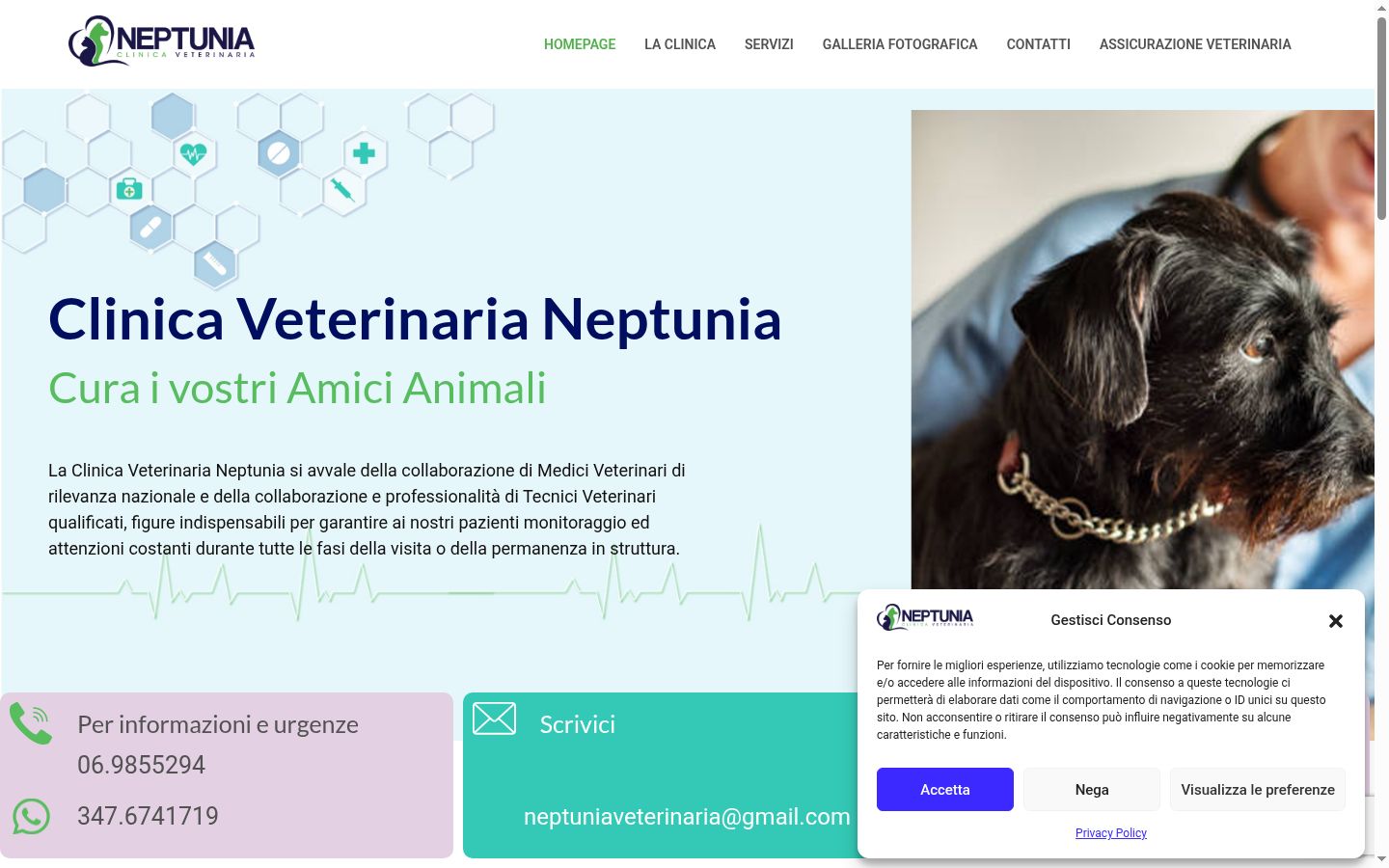 Sutikimo reklamjuostės, rodytos prieš bet kokią sąveiką, ekrano kopija