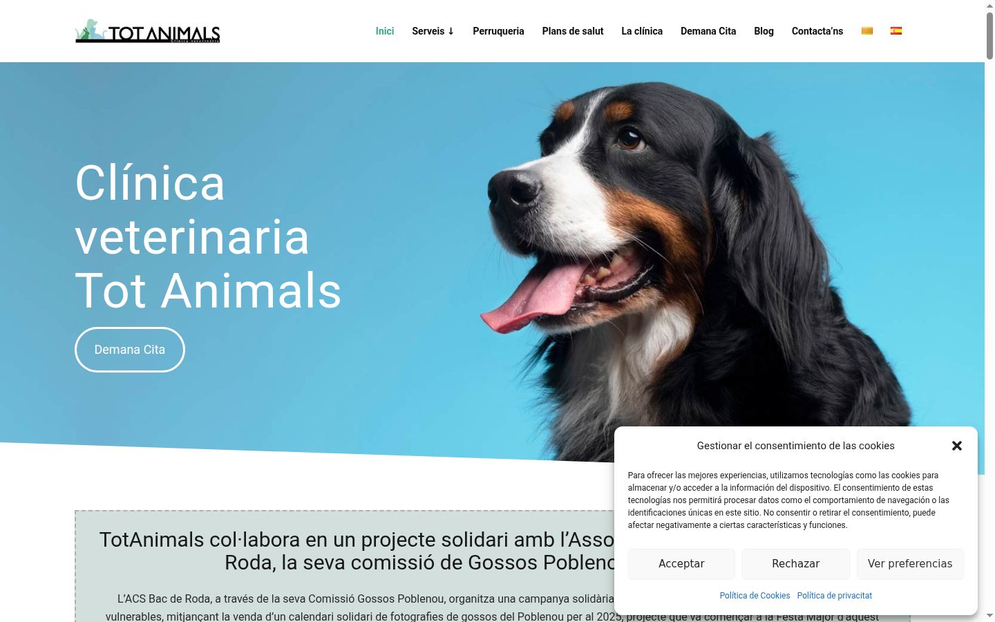 Sutikimo reklamjuostės, rodytos prieš bet kokią sąveiką, ekrano kopija