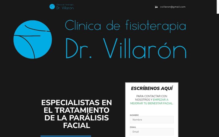 Screenshot of clinicavillaron.es