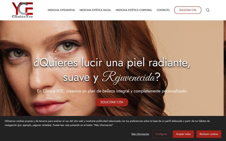 Screenshot of clinicayce.es