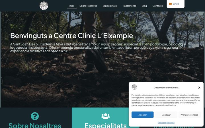 Screenshot of cliniceixamplesjd.com