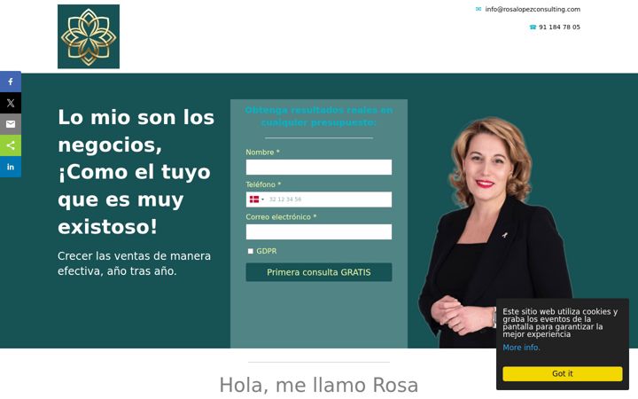 Screenshot of cliniconsulting.com
