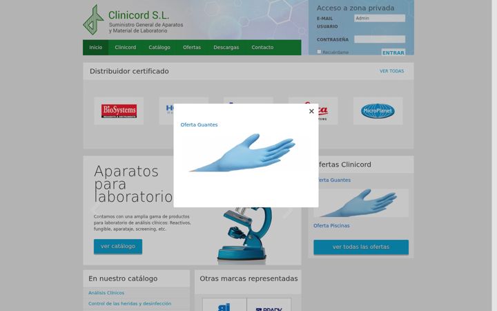Screenshot of clinicord.com