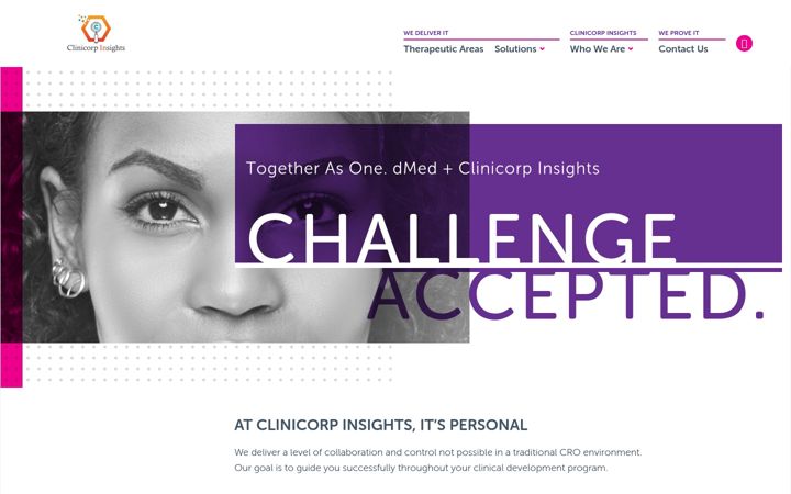 Screenshot of clinicorp.in