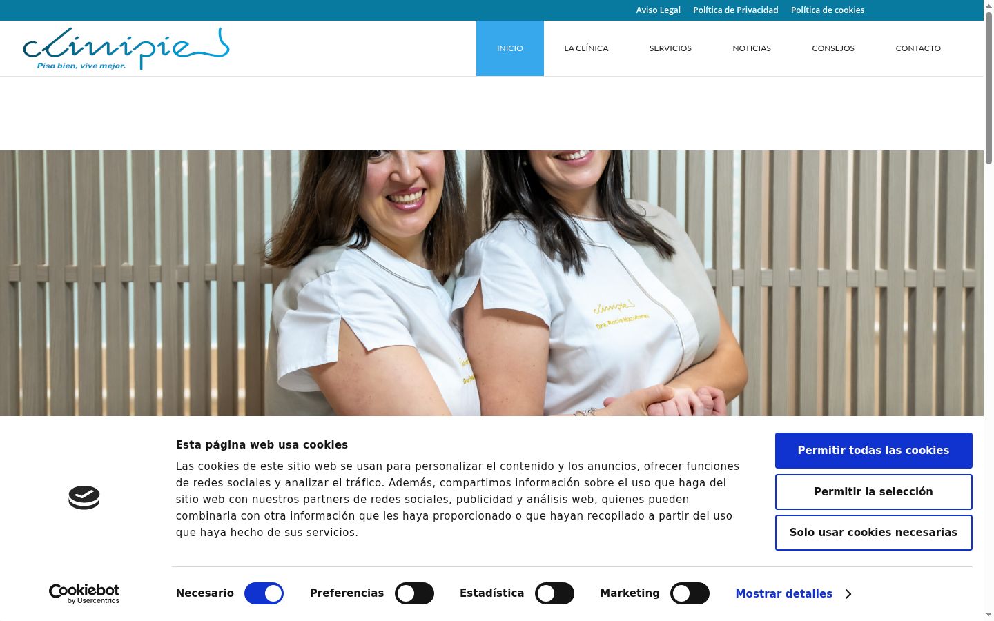 Screenshot tal-banner tal-kunsens muri qabel kwalunkwe interazzjoni