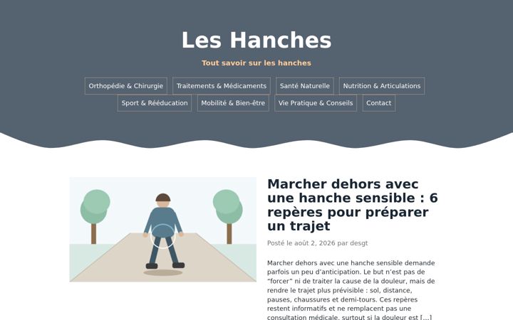 Capture d'écran de clinique-de-la-hanche.fr