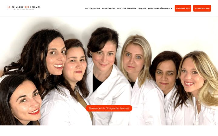 Screenshot of clinique-des-femmes.com