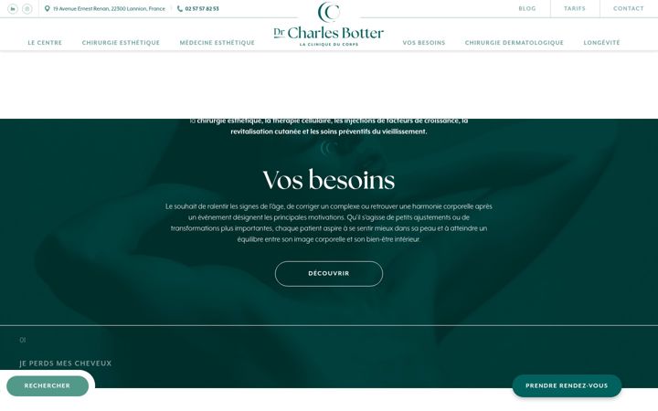 Capture d'écran de clinique-du-corps.fr