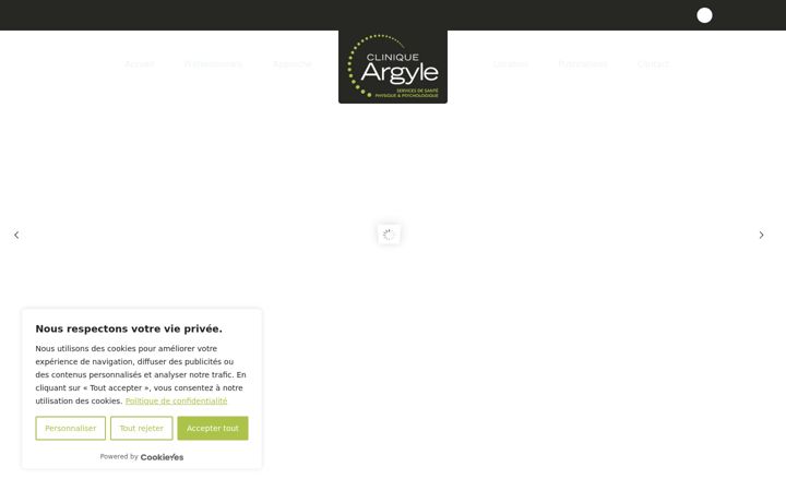 Screenshot of cliniqueargyle.com