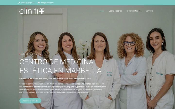 Screenshot of cliniti.com