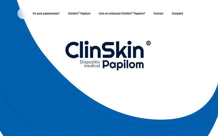 Zrzut ekranu clinskin.ro