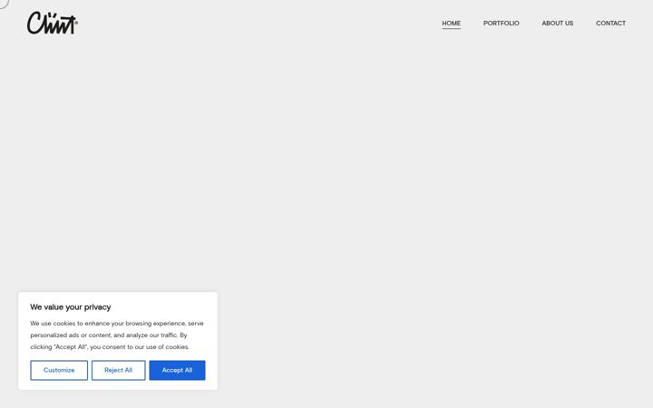 Screenshot of clintisgood.com