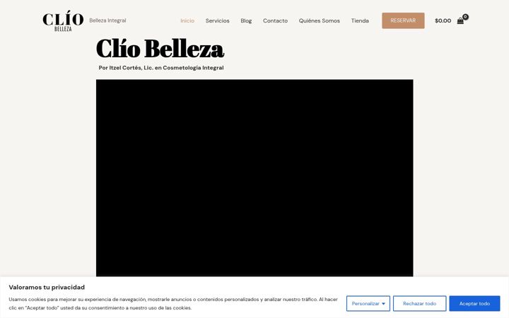 Screenshot of cliobelleza.com