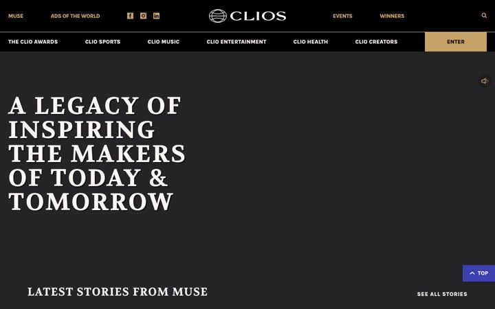 Screenshot of clios.com