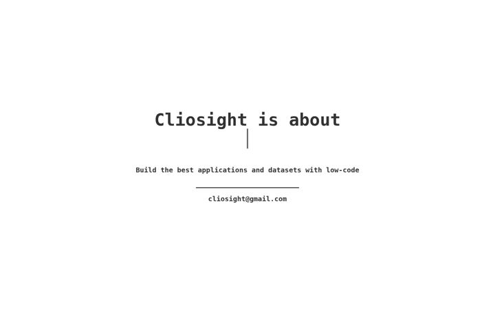 Screenshot of cliosight.com