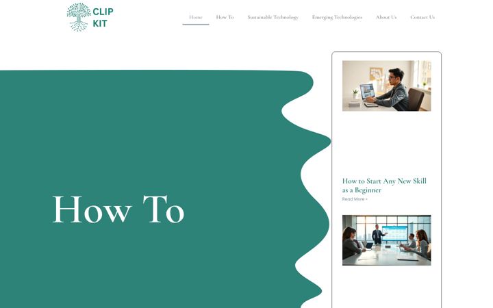 Screenshot of clip-kit.com