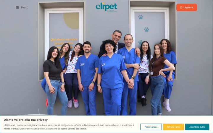 Captura de pantalla de clipet.it