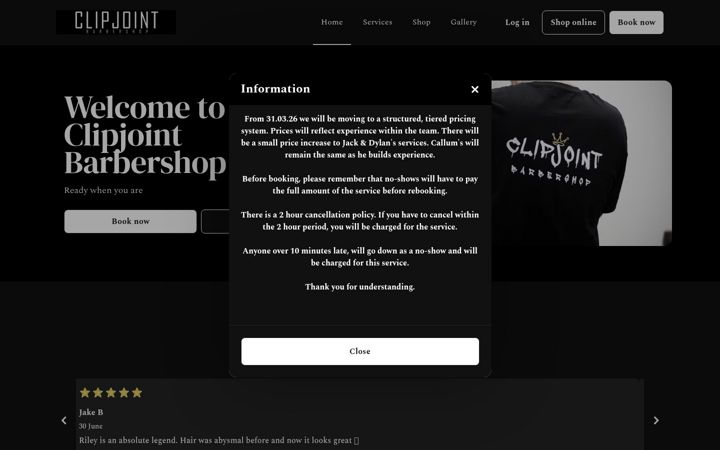 Zrzut ekranu clipjoint.co.uk