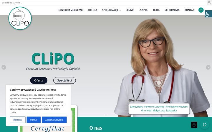 Екранна снимка на clipo.pl