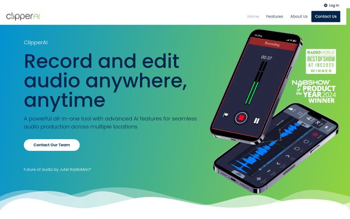 Screenshot of clipperai.com