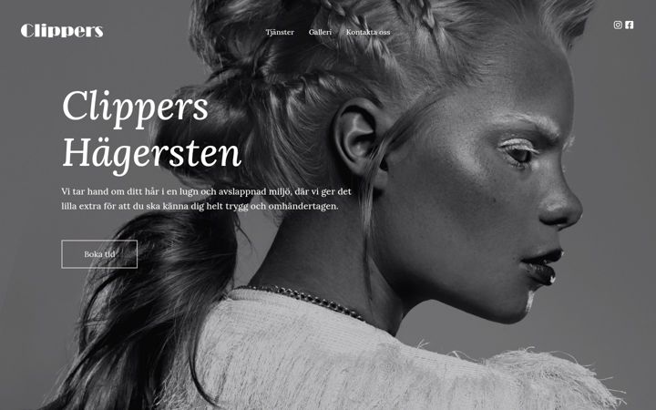 Screenshot of clippers.nu