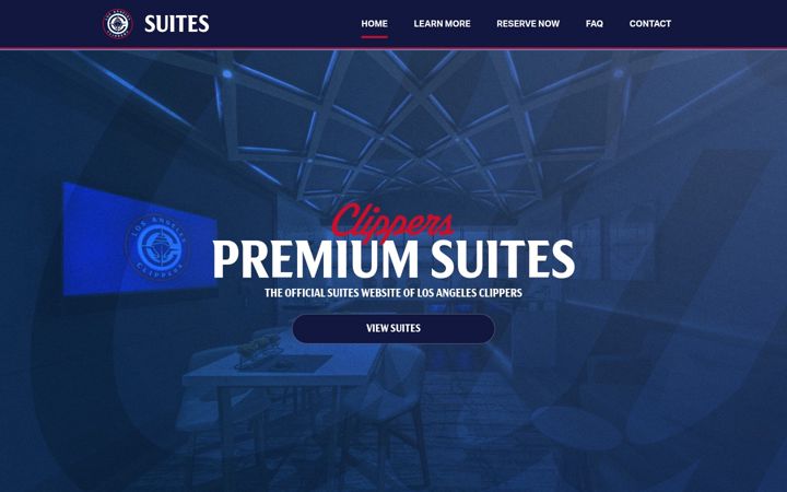 Screenshot of clipperssuites.com