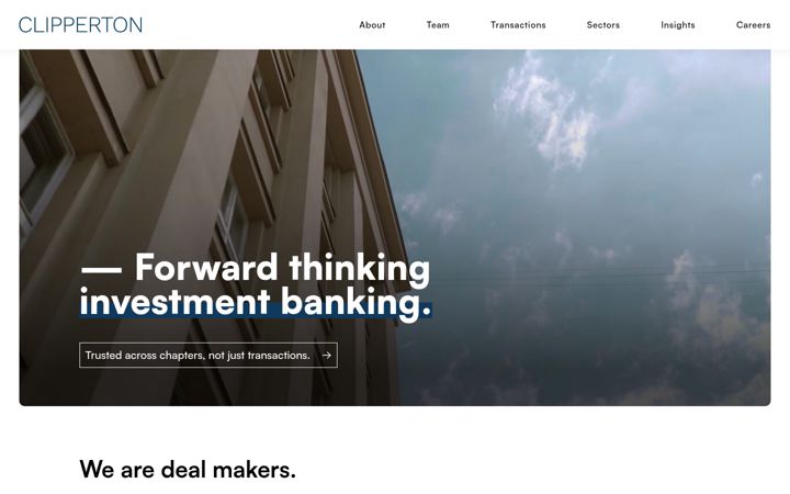Screenshot of clipperton.com