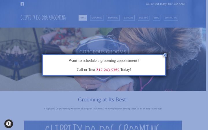 Screenshot of clippitydodog.net