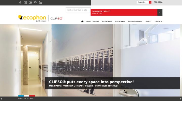 Screenshot of clipso.com