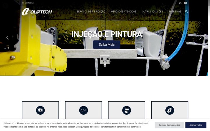 Captura de pantalla de cliptech.com.br