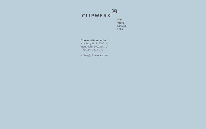 Screenshot of clipwerk.com