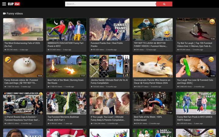 Screenshot of clipzui.one
