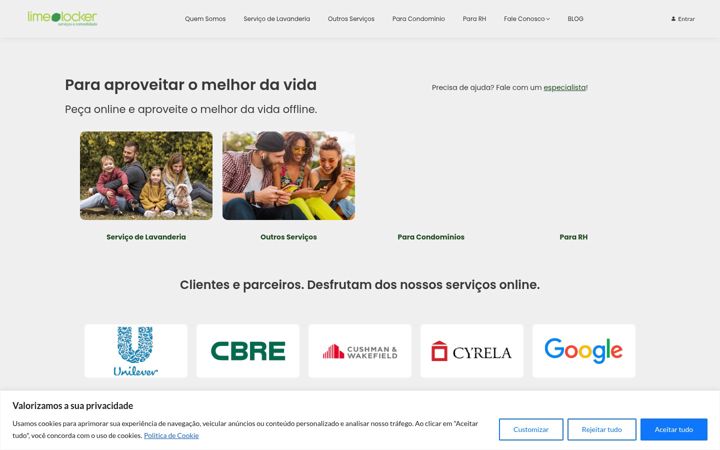 Captura de pantalla de cliqueone.com.br