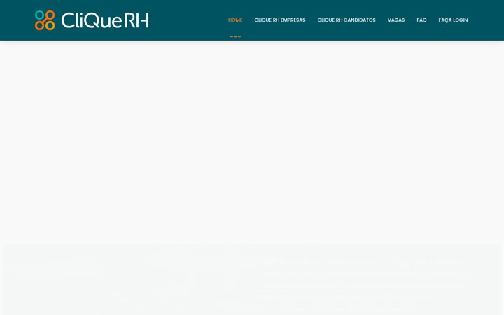 Captura de pantalla de cliquerh.com.br