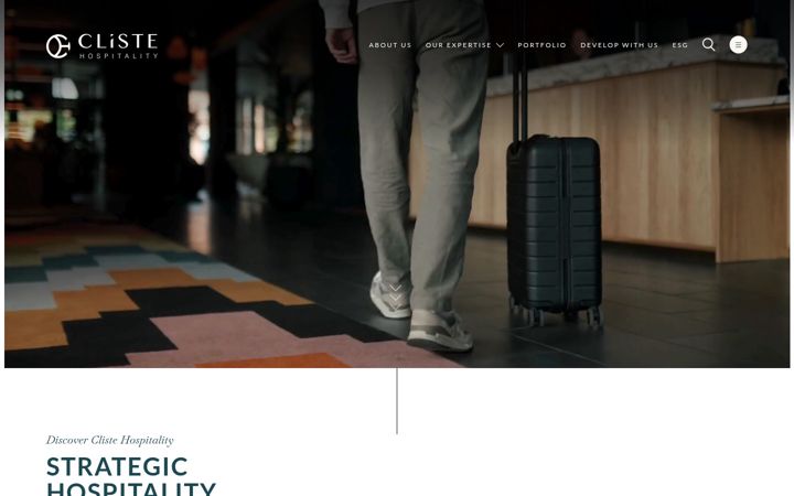 Screenshot of clistehospitality.ie
