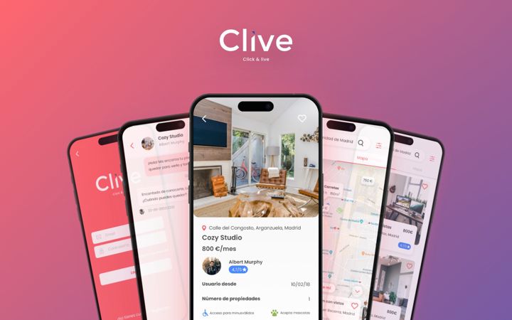 Posnetek zaslona clive.es