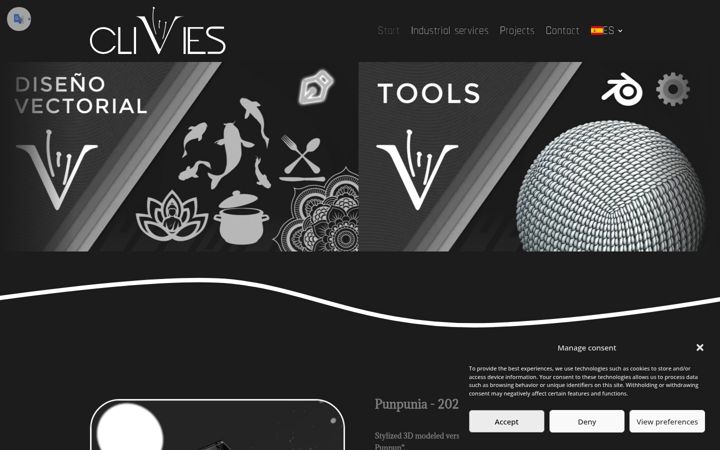 Screenshot of clivies.com