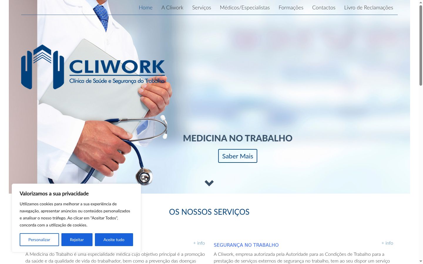 Sutikimo reklamjuostės, rodytos prieš bet kokią sąveiką, ekrano kopija