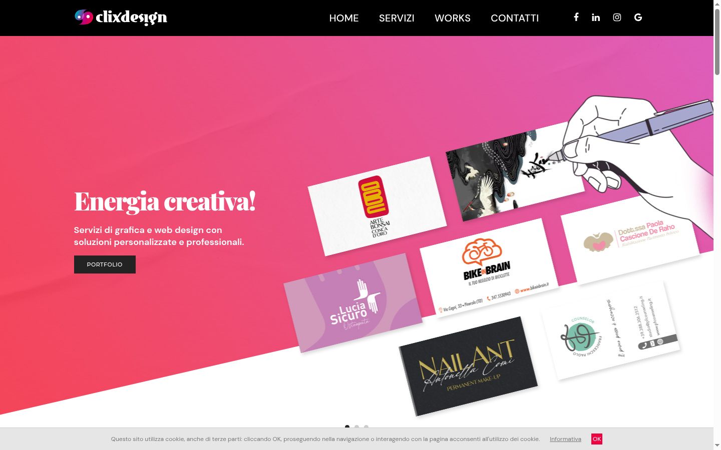 Screenshot tal-banner tal-kunsens muri qabel kwalunkwe interazzjoni