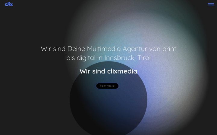 Ekraanipilt saidist clixmedia.eu